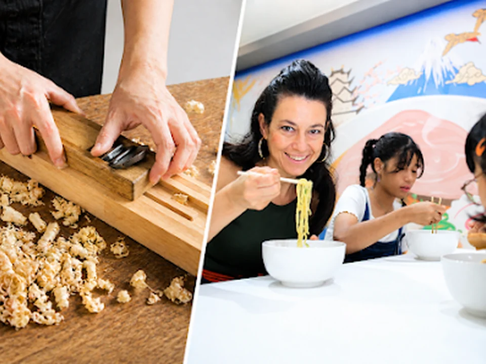 Ramen & Chopsticks Making Studio in the Osaka Castle Area